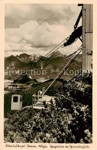 AK / Ansichtskarte  Pfronten Bergstation der Breitenbergbahn Pfronten