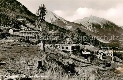 AK / Ansichtskarte 73804881 Berchtesgaden Auf dem Obersalzberg Platterhof Bormann Haus Hitler Haus Berchtesgaden