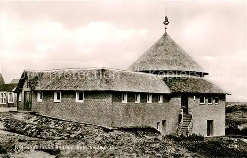 AK / Ansichtskarte 73804886 Baltrum_Nordseebad Kath Inselkirche Baltrum_Nordseebad