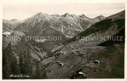 AK / Ansichtskarte  Kaisers_Lechtal_Tirol_AT Panorama 