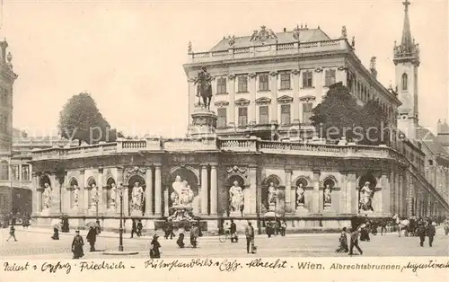 AK / Ansichtskarte  Wien_AT Albrechtsbrunnen 