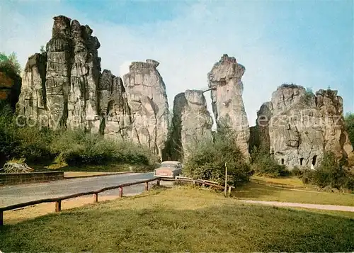 AK / Ansichtskarte  Externsteine Vorderansicht Externsteine