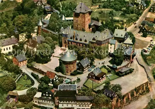 AK / Ansichtskarte  Burg_Wupper Schloss Burg Fliegeraufnahme Burg Wupper