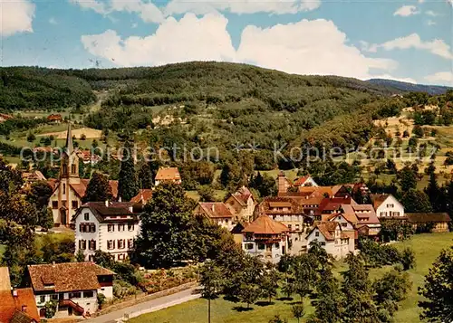 AK / Ansichtskarte  Sasbachwalden Ortsansicht Sasbachwalden