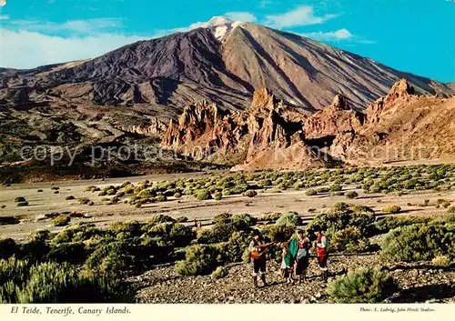 AK / Ansichtskarte  El_Teide_Tenerife_Islas_Canarias_Spanien_ES Panorama 