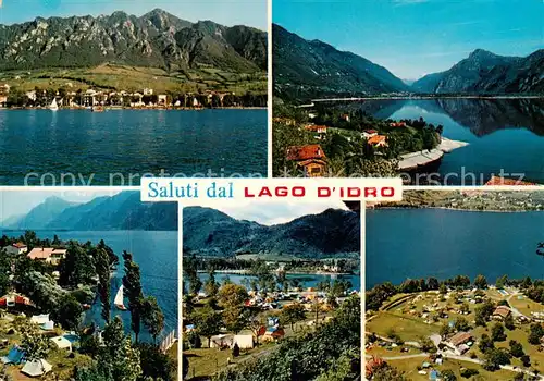 AK / Ansichtskarte Lago_d_Idro_IT Teilansichten Fliegeraufnahmen 