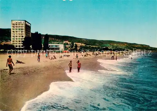 AK / Ansichtskarte 73805076 Varna_Warna_Bulgaria Goldener Sand Der Strand 