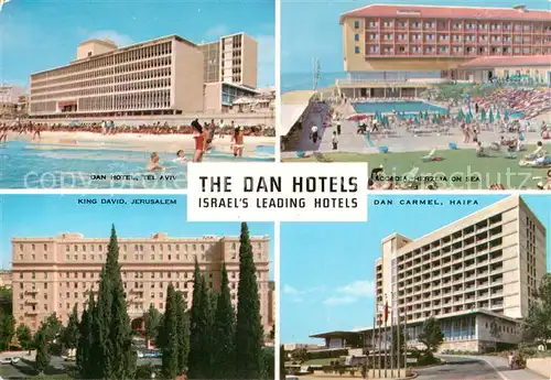 AK / Ansichtskarte  Tel-Aviv_Israel The Dan Hotels in Israel 