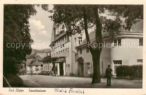 AK / Ansichtskarte  Bad_Elster Sanatorium Bad_Elster