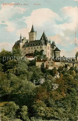 AK / Ansichtskarte 73805222 Wernigerode_Harz Schloss Wernigerode Harz