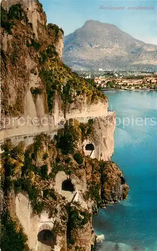 AK / Ansichtskarte  Garda_Lago_di_Garda Panorama Garda_Lago_di_Garda