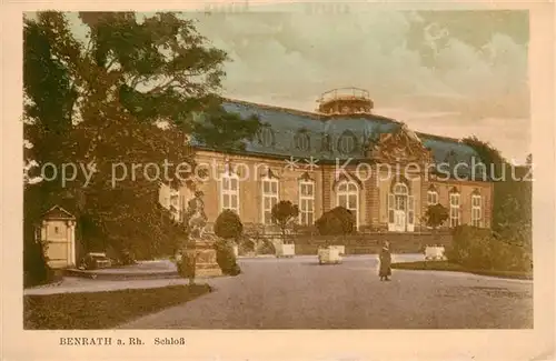 AK / Ansichtskarte  Benrath Schloss Benrath