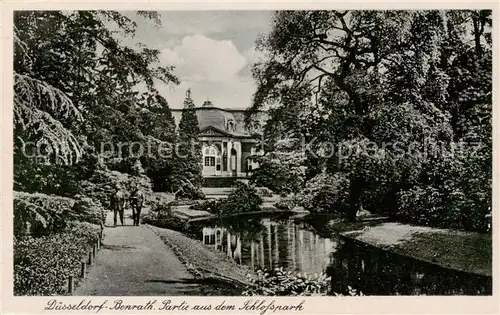 AK / Ansichtskarte  Benrath Partie aus dem Schlosspark Benrath