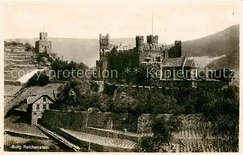 AK / Ansichtskarte  Trechtingshausen Burg Reichenstein Trechtingshausen