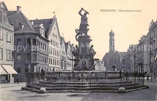 AK / Ansichtskarte  Augsburg Herkulesbrunnen Augsburg