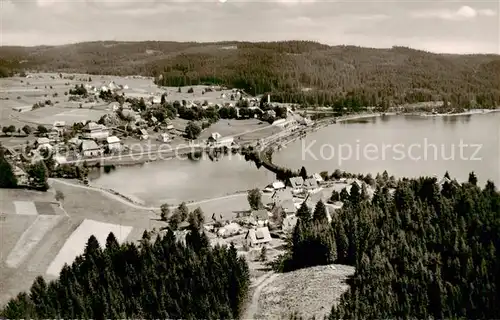 AK / Ansichtskarte  Schluchsee Fliegeraufnahme Schluchsee