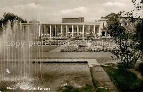 AK / Ansichtskarte  Rheydt_Moenchengladbach Stadthallen Terrasse 