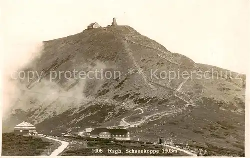 AK / Ansichtskarte 73805350 Schneekoppe_Snezka_CZ Panorama 