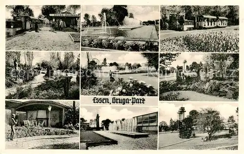 AK / Ansichtskarte  Essen__Ruhr Gruga Park Teilansichten 