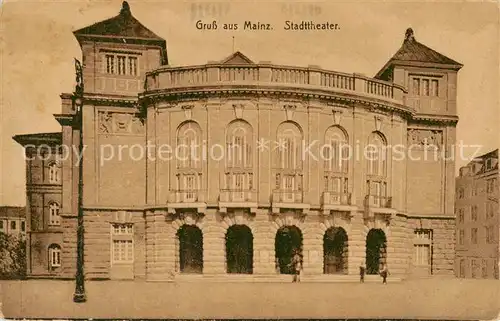 AK / Ansichtskarte  Mainz__Rhein Stadttheater 