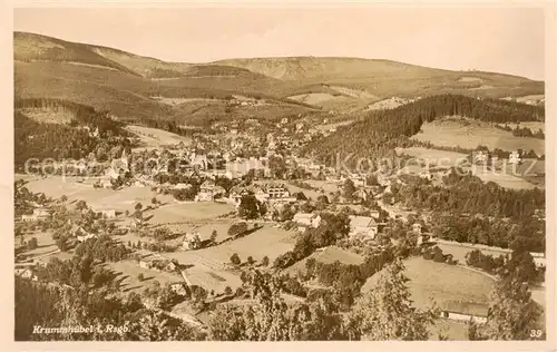 AK / Ansichtskarte  Krummhuebel_Karpacz_Riesengebirge_PL Panorama 