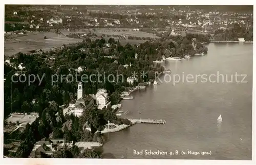 AK / Ansichtskarte 73805428 Bad_Schachen_Bodensee Fliegeraufnahme 