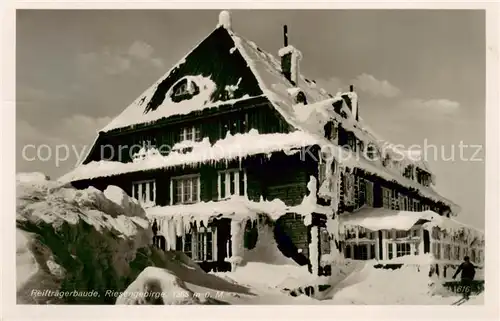 AK / Ansichtskarte  Riesengebirge_Boehmischer_Teil Reiftraegerbaude 