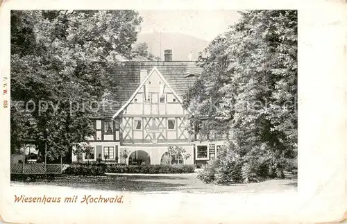 AK / Ansichtskarte 73805453 Hochwald_Hukvaldy_CZ Wiesenhaus 