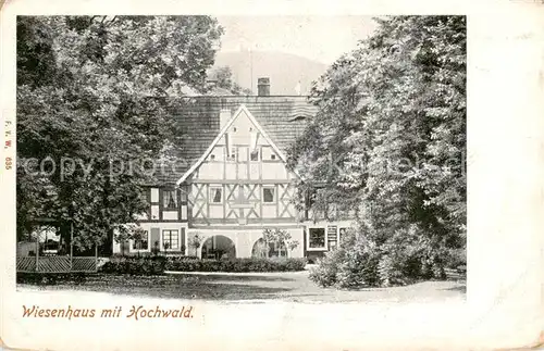 AK / Ansichtskarte  Hochwald_Hukvaldy_CZ Wiesenhaus 