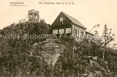 AK / Ansichtskarte  Hochstein_Isergebirge_PL Hochstein Baude 