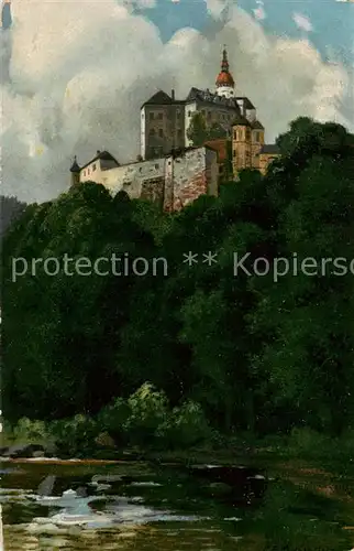 AK / Ansichtskarte  Isergebirge_Jizerske_Hory_CZ Schloss Friedland 