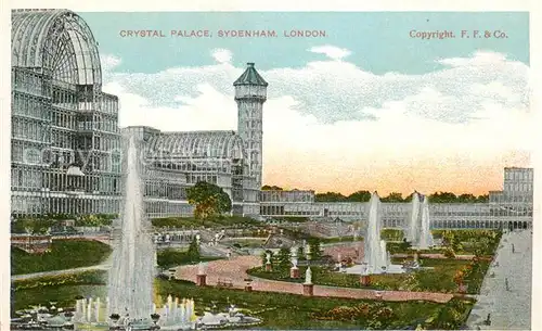 AK / Ansichtskarte 73805534 London__UK Crystal Palace Sydenham 