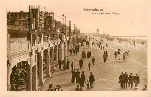 AK / Ansichtskarte  Scheveningen_NL Boulevard voor Palace 