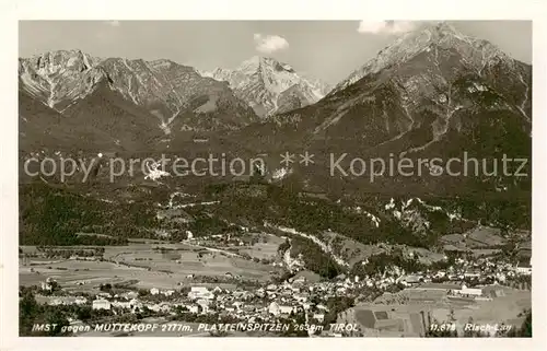 AK / Ansichtskarte  Imst_Tirol Panorama mit Muttekopf und Plattenspitzen Imst_Tirol