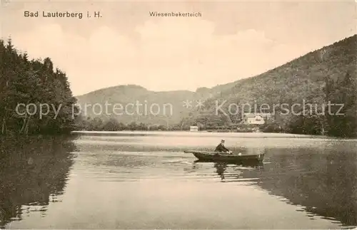 AK / Ansichtskarte  Bad_Lauterberg Wiesenbekerteich Bad_Lauterberg