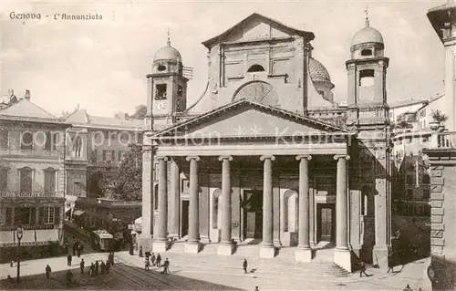 AK / Ansichtskarte  Genova_Genua_Liguria_IT Annunziata 