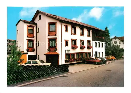 AK / Ansichtskarte  Schoemberg_Schwarzwald Gaestehaus Girrbach Schoemberg Schwarzwald