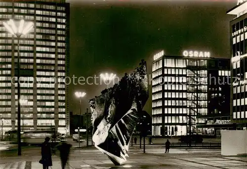 AK / Ansichtskarte  Berlin Bronzeplastik Die Flamme Berlin