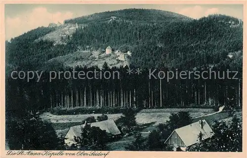 AK / Ansichtskarte  Ober-Seidorf_Riesengebirge_PL St. Anna Kapelle 