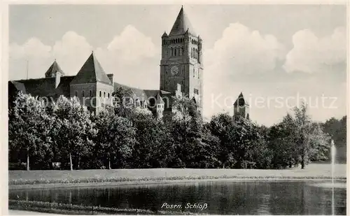 AK / Ansichtskarte  Posen_Poznan Schloss Posen Poznan