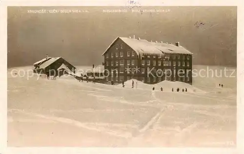 AK / Ansichtskarte  Riesengebirge_Boehmischer_Teil Wiesenbaude 