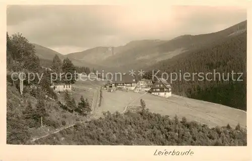 AK / Ansichtskarte  Riesengebirge_Schlesischer_Teil Leierbaude 