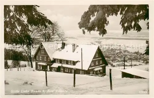 AK / Ansichtskarte  Bad_Reinerz_Duszniki-Zdrój_PL Stille Liebe Baude 