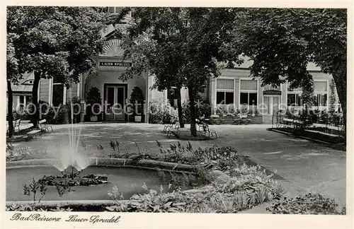 AK / Ansichtskarte  Bad_Reinerz_Duszniki-Zdrój_PL Lauer Sprudel 