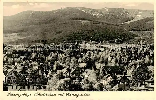 AK / Ansichtskarte  Schreiberhau_Szklarska_Poreba_Riesengebirge_PL mit Schneegruben 