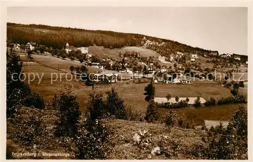 AK / Ansichtskarte  Brueckenberg_Krummhuebel_Riesengebirge_PL Panorama 