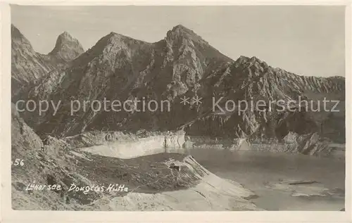 AK / Ansichtskarte 73805777 Luenersee_1969m_Vorarlberg_AT Douglas Huette 