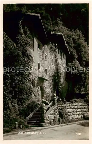 AK / Ansichtskarte  Rattenberg_Tirol Altes Haus Rattenberg Tirol