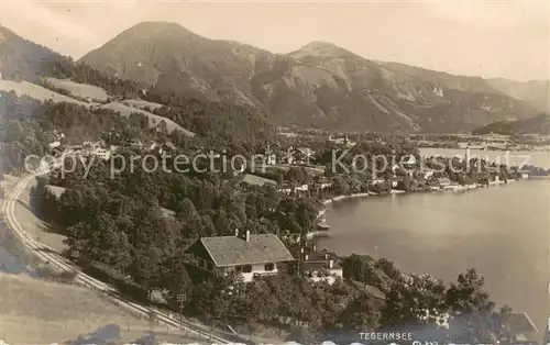 AK / Ansichtskarte  Tegernsee Panorama Tegernsee