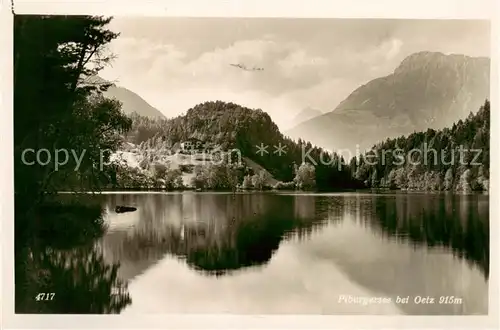 AK / Ansichtskarte  Oetz Piburgersee Oetz